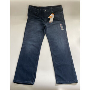 NEW Levis Jeans 541 Athletic Fit Taper Stretch Dark Wash Men’s 42x32 NWT